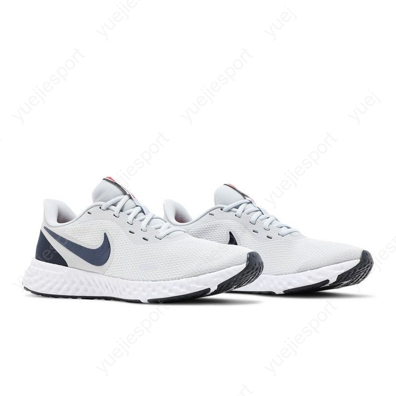 Nike Revolution 5 Pure Platinum Thunder Blue BQ3204-018