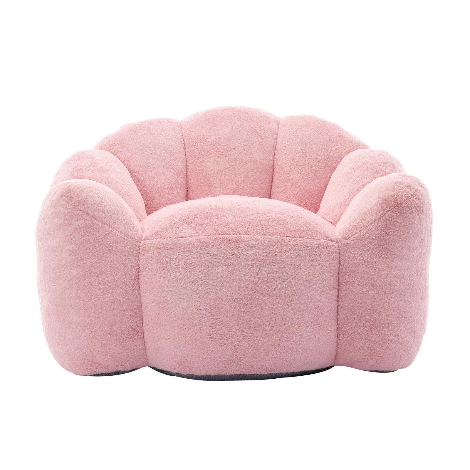 Pink Lotus Compression Sofa Bean Bag Pull Ring Portable Living Room Bedroom