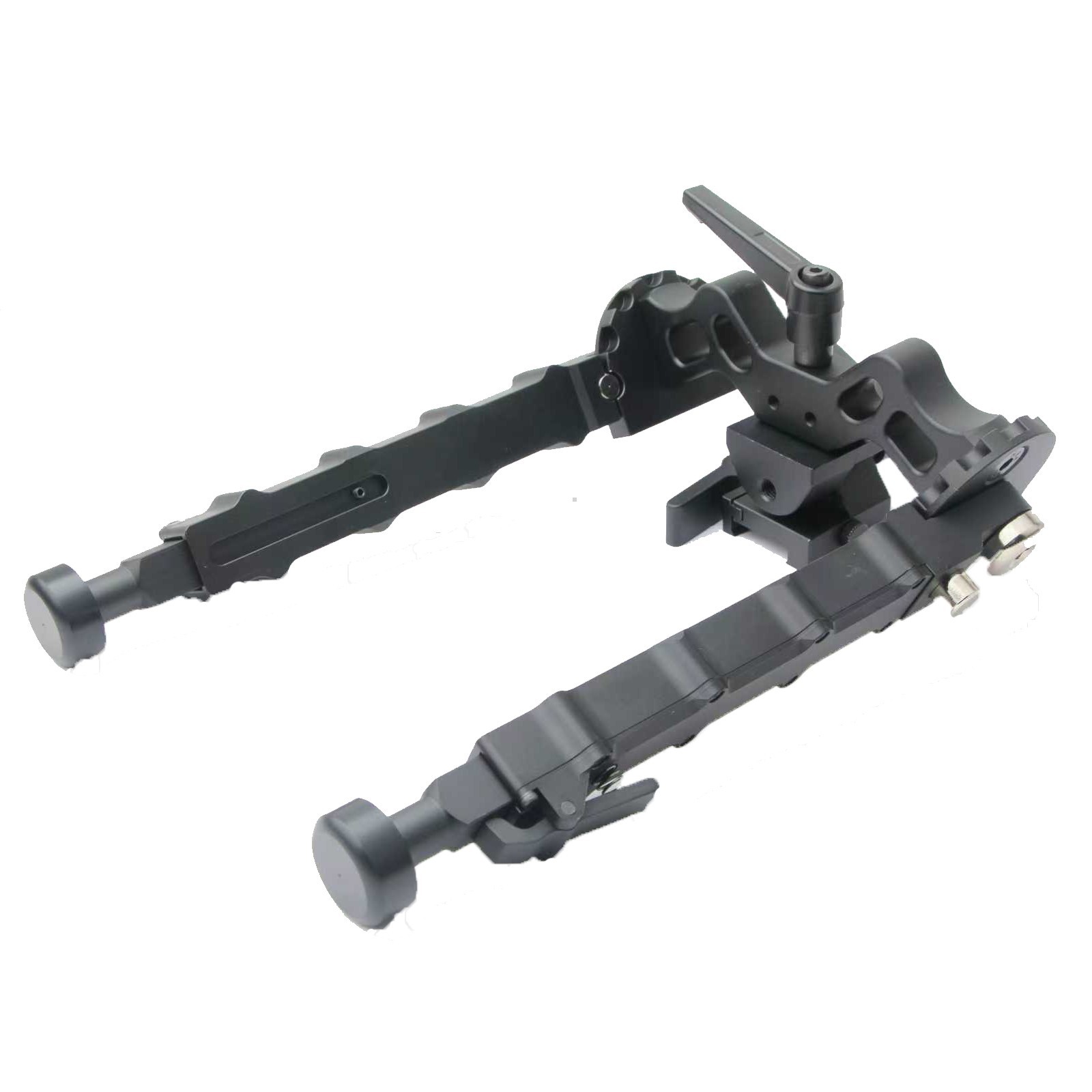 Rifle Bipod 7.5-9'' Adjustable Height 360 Degree Swivel Folding Design Picatinny