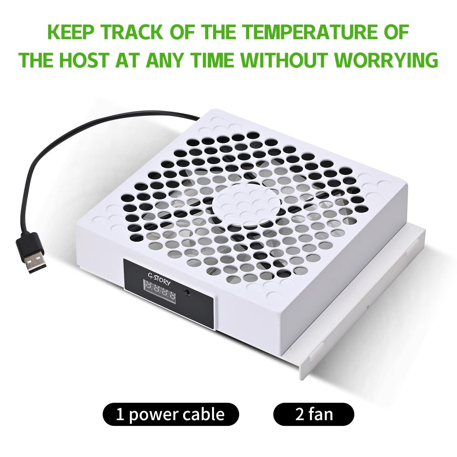 Xbox Series S Cooling Fan with Temperature Control