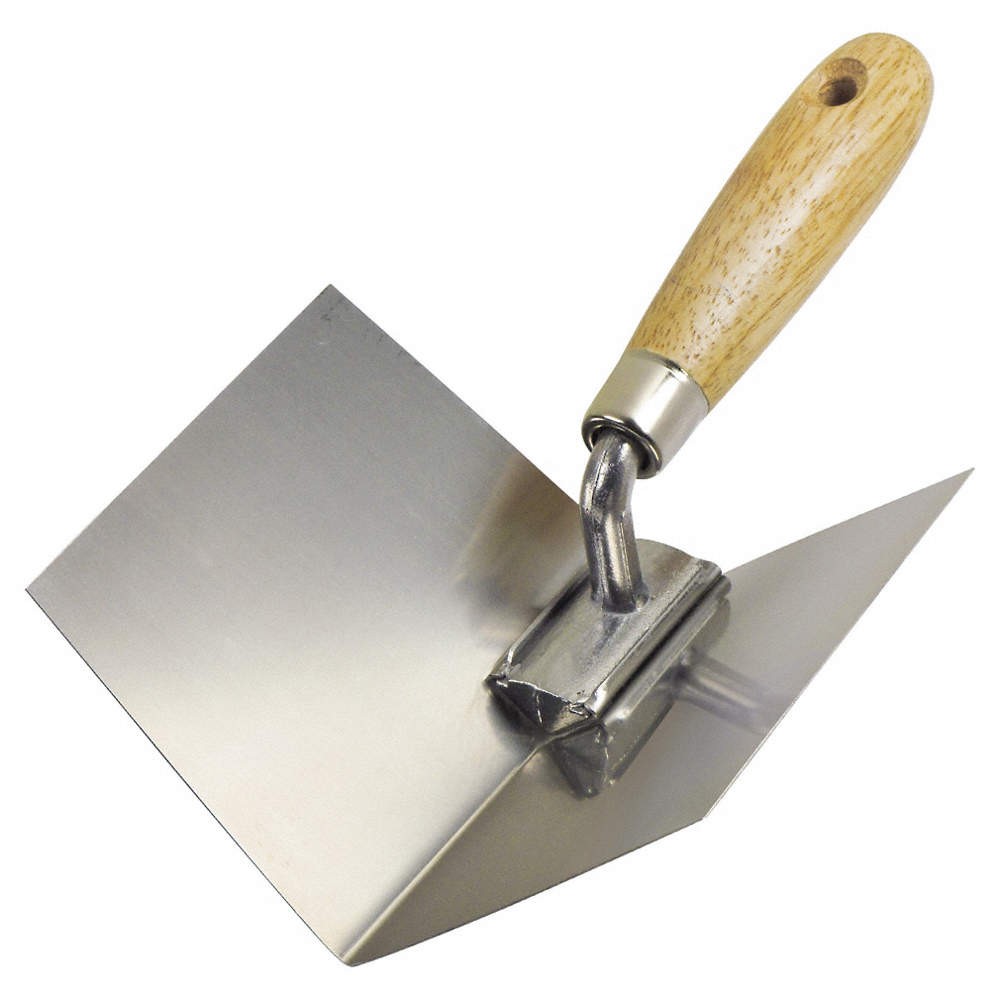 KRAFT TOOL DW520 Inside Corner Drywall Tool,5inL,4inW,SS 35EM61
