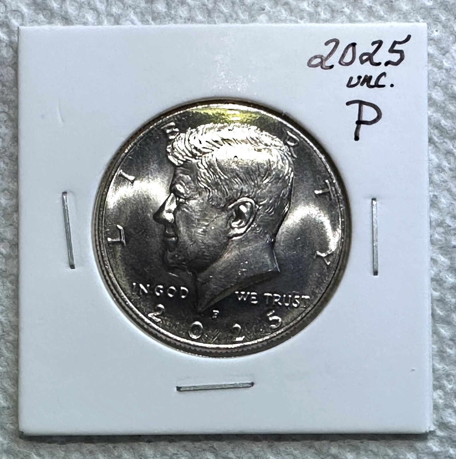 2025-P Kennedy Half Dollar Brilliant Uncirculated coin ⭐BU FROM ROLL⭐FREE SHIP