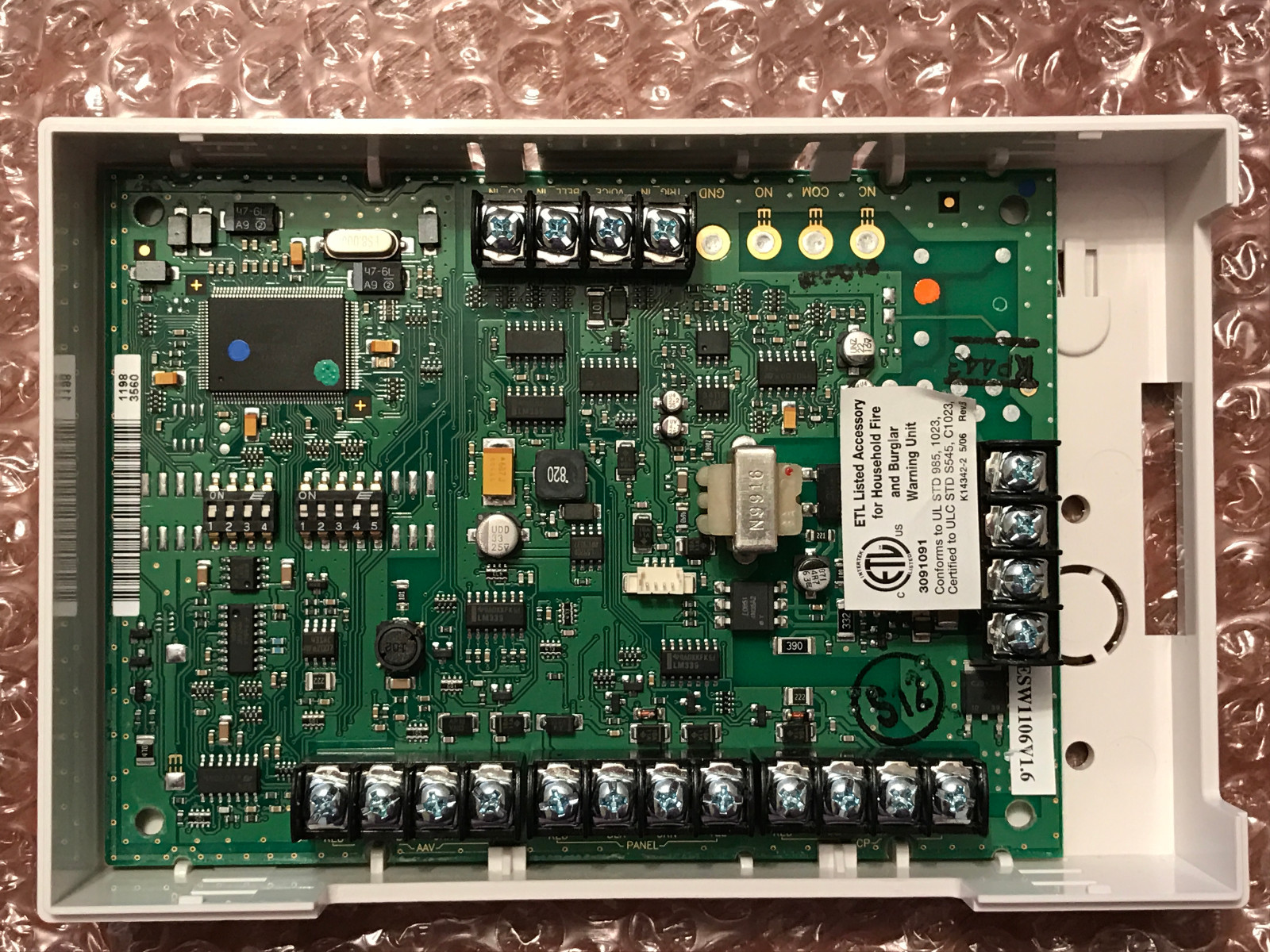 Honeywell Audio Verification System AVS-ADT Base Unit w/Remote Station