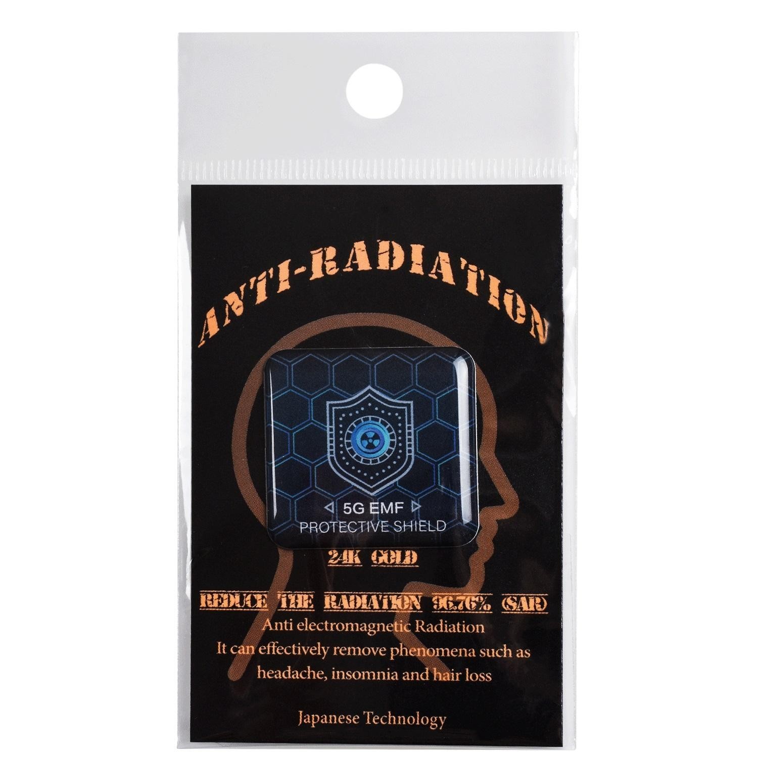 6pcs 5G WiFi Router with Anti Radiation Quantum Shield Mobile Chip Silicone