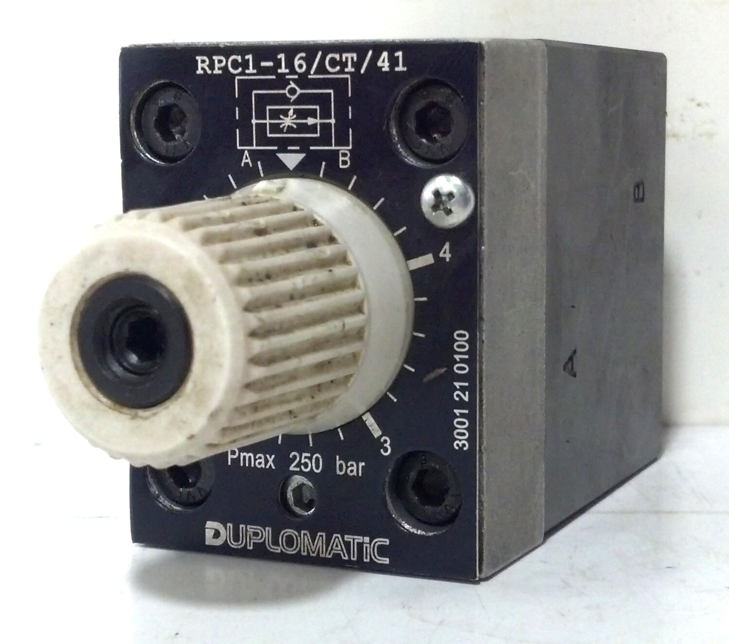 Duplomatic RPC1-16/CT/41 Pressure & Temperature Compensated Flow Control Valve