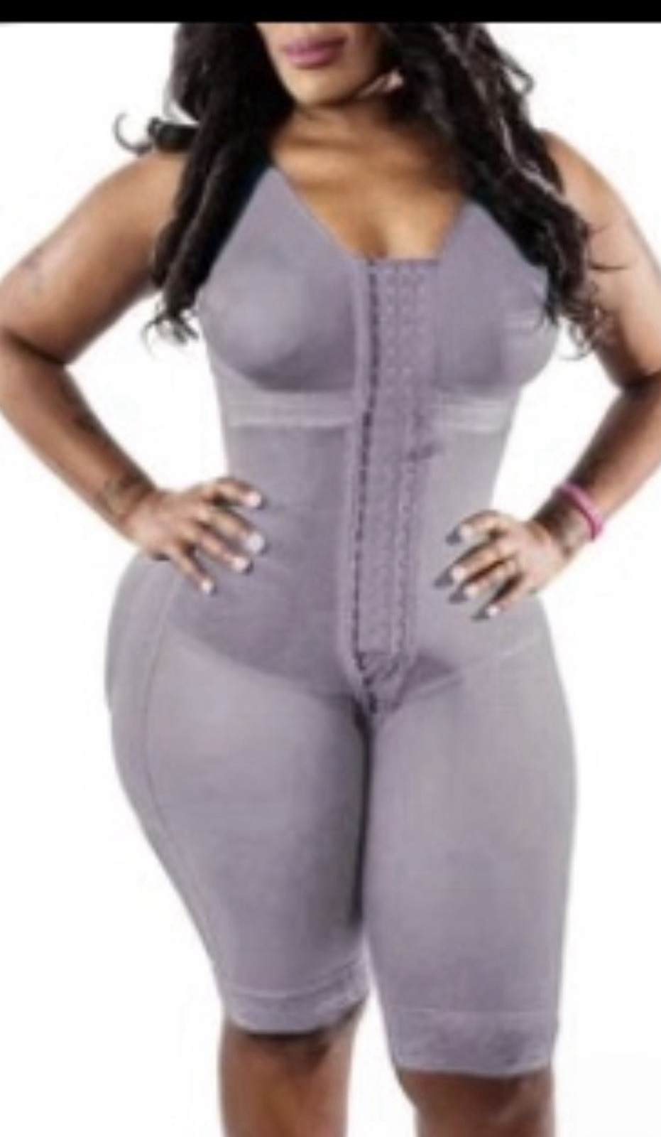 Fajas Colombianas Reductoras Post Surgery Compression Tummy & Butt Lift,Size L