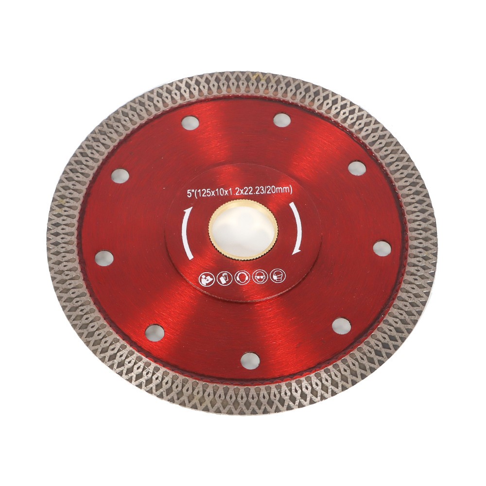 Cutting Diamond Saw Blade 5 Inch For Porcelain Granite Marble Stone Ceramic