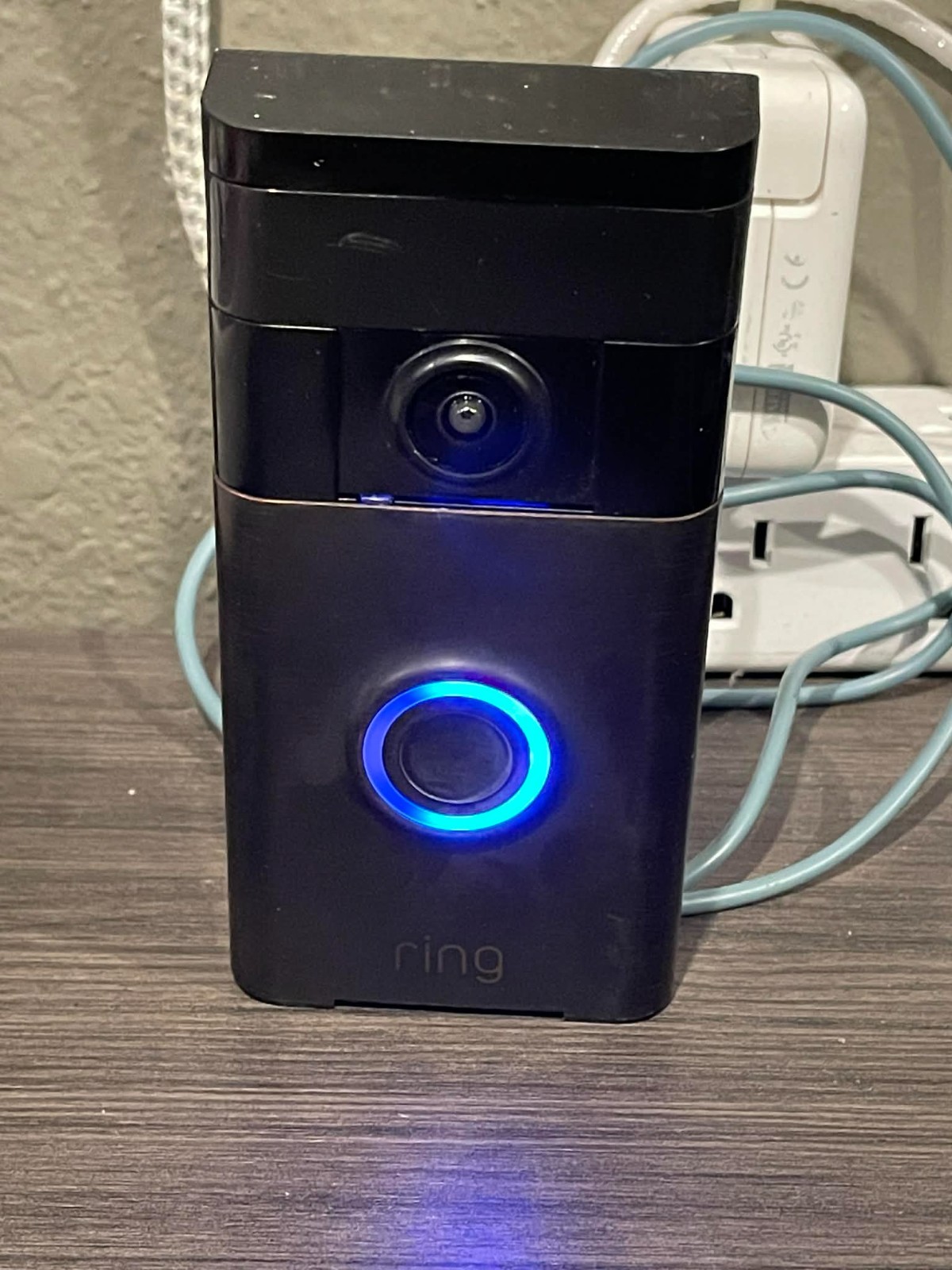 Gen 1 Ring Video Doorbell MSIP-CRM-BHA Black Bronze DOORBELL & SCREWDRIVER