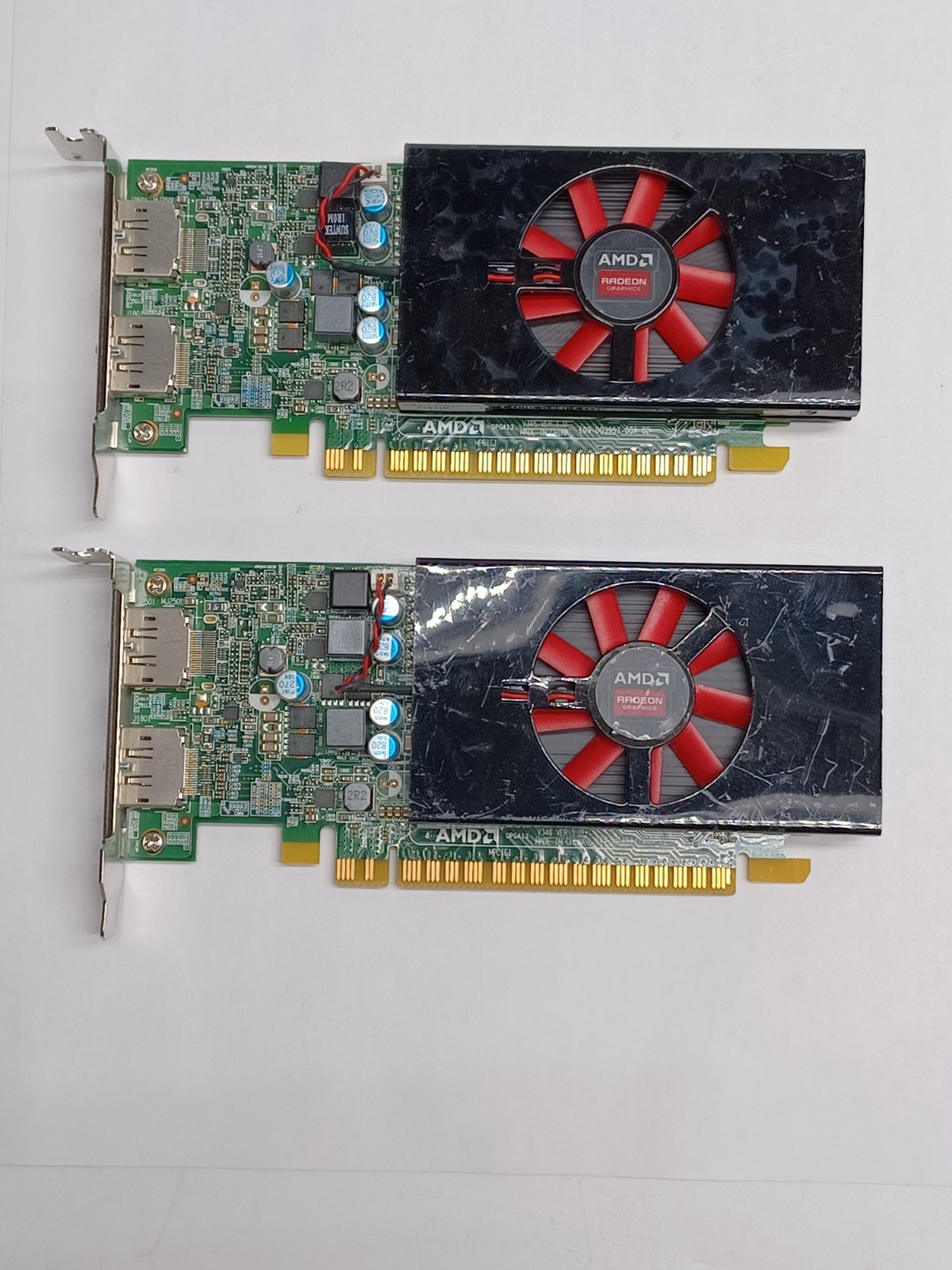 (LOT OF 2) Dell AMD Radeon R7 450 4GB GDDR5 2x DP, low profile graphics cards