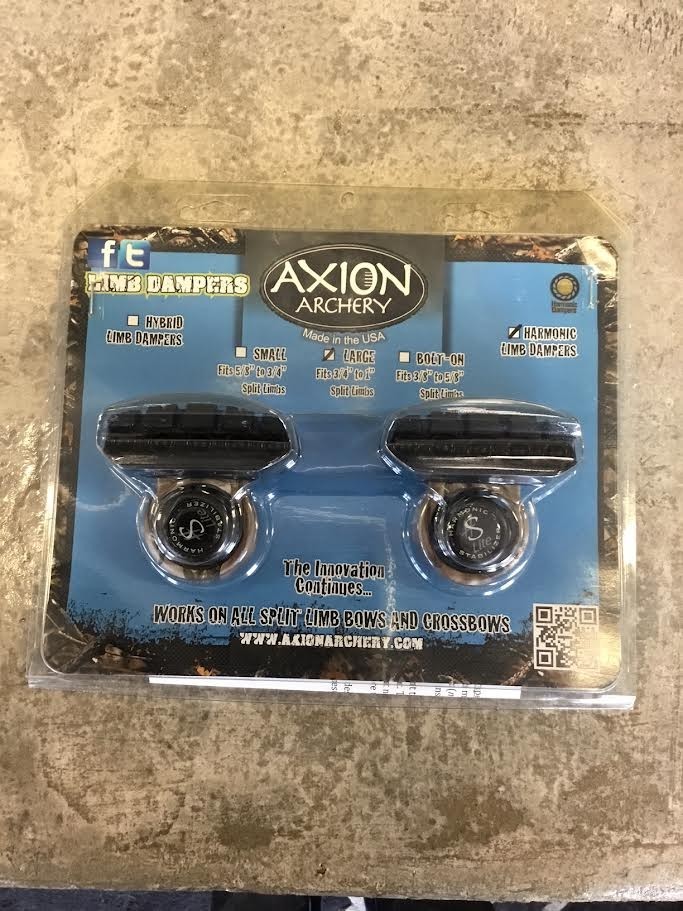 Axion Archery Lost Camo Large Split Limb Dampeners Fits 3/4 to 1 Inch Split Limb