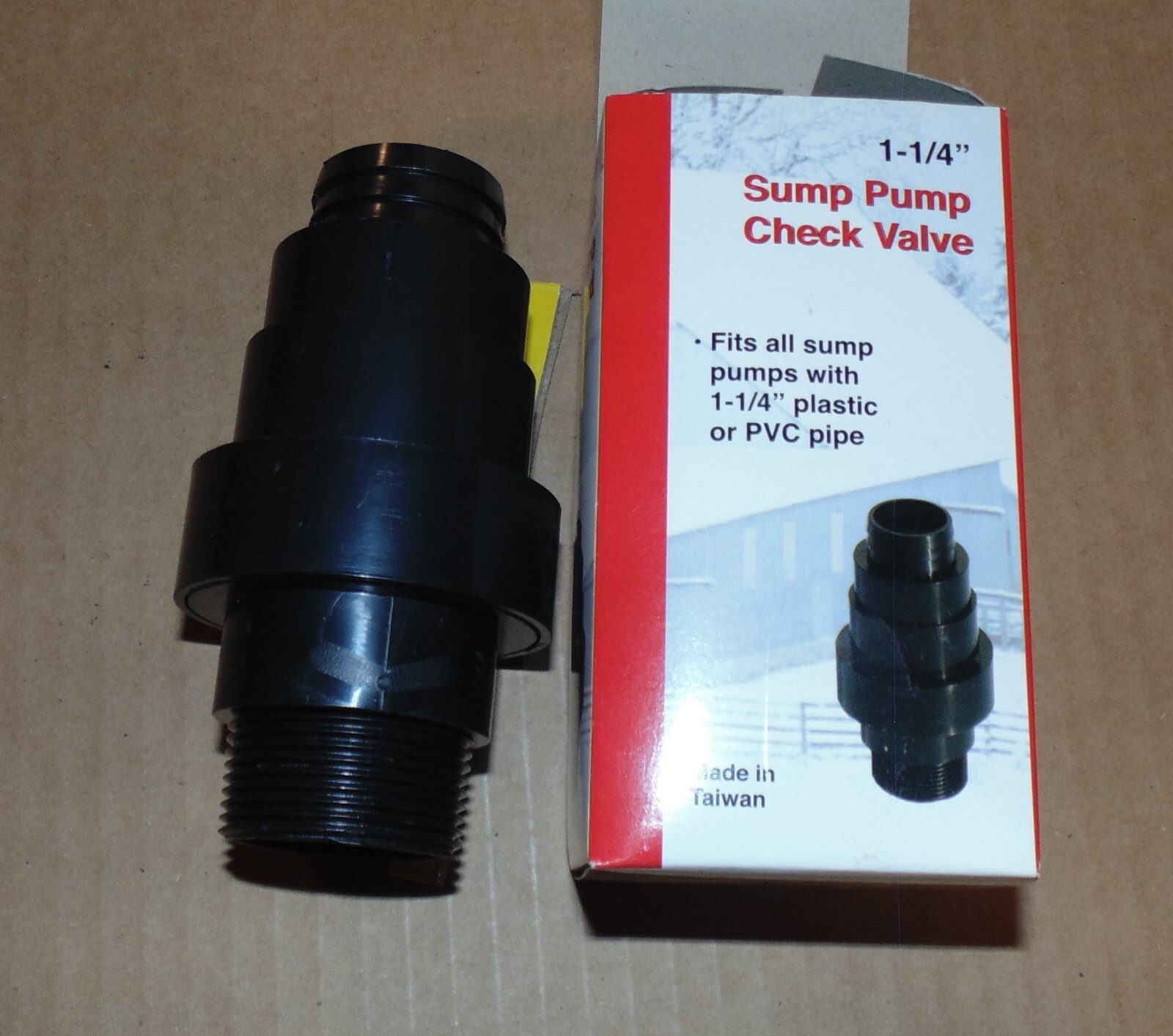 PROPLUMBER SUMP PUMP CHECK VALVES 1-1/4, 1-1/2