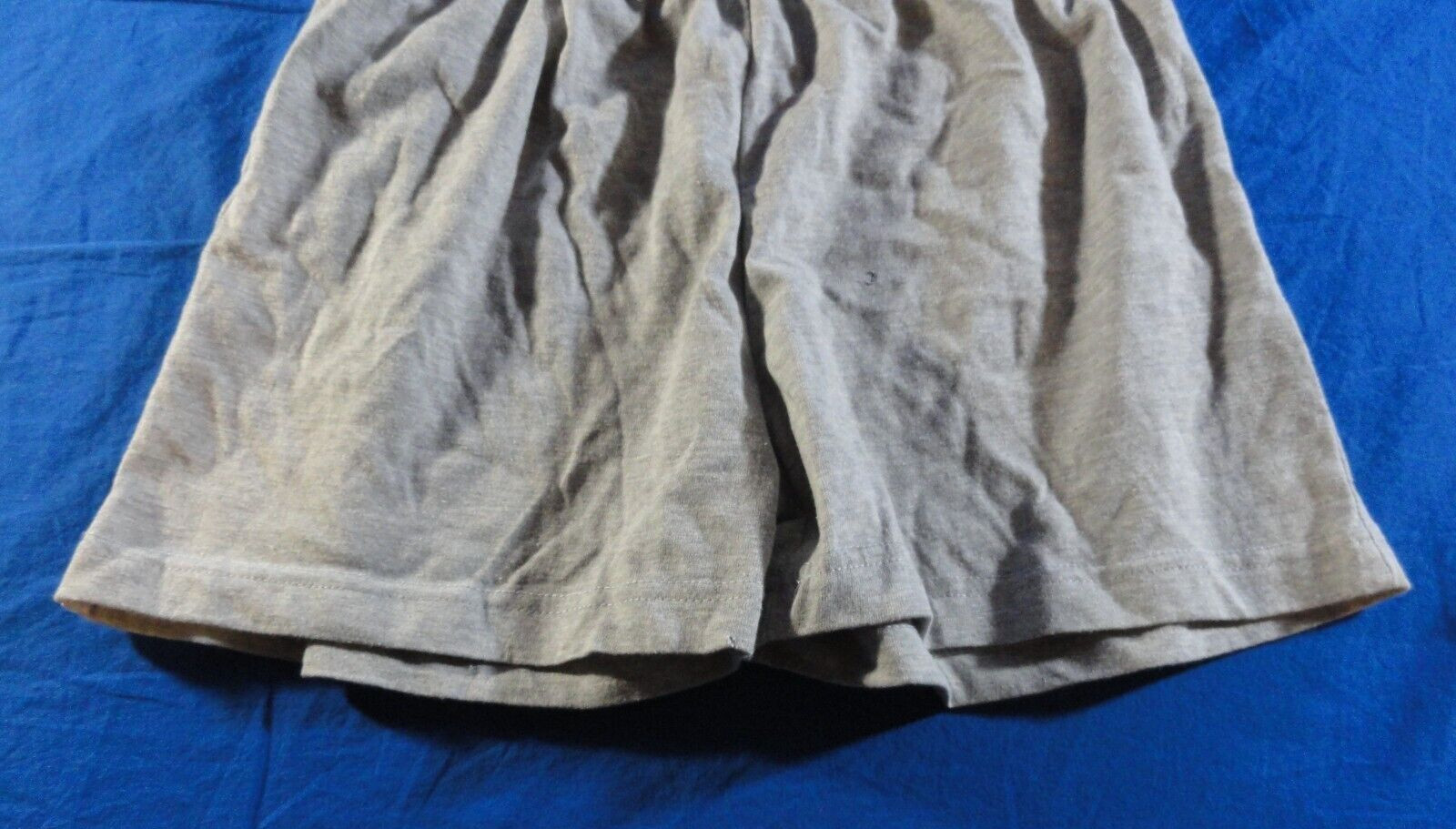 1990s ORIGINAL USGI MILITARY ISSUE GRAY PHYSICAL TRAINING PT UNIFORM SHORTS S