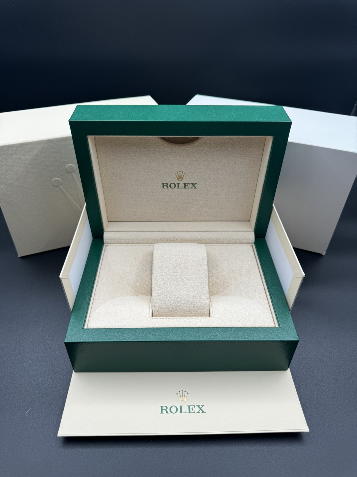 Authentic NEW STYLE ROLEX Medium Watch Box Set GMT SUB Datejust OP Explorer