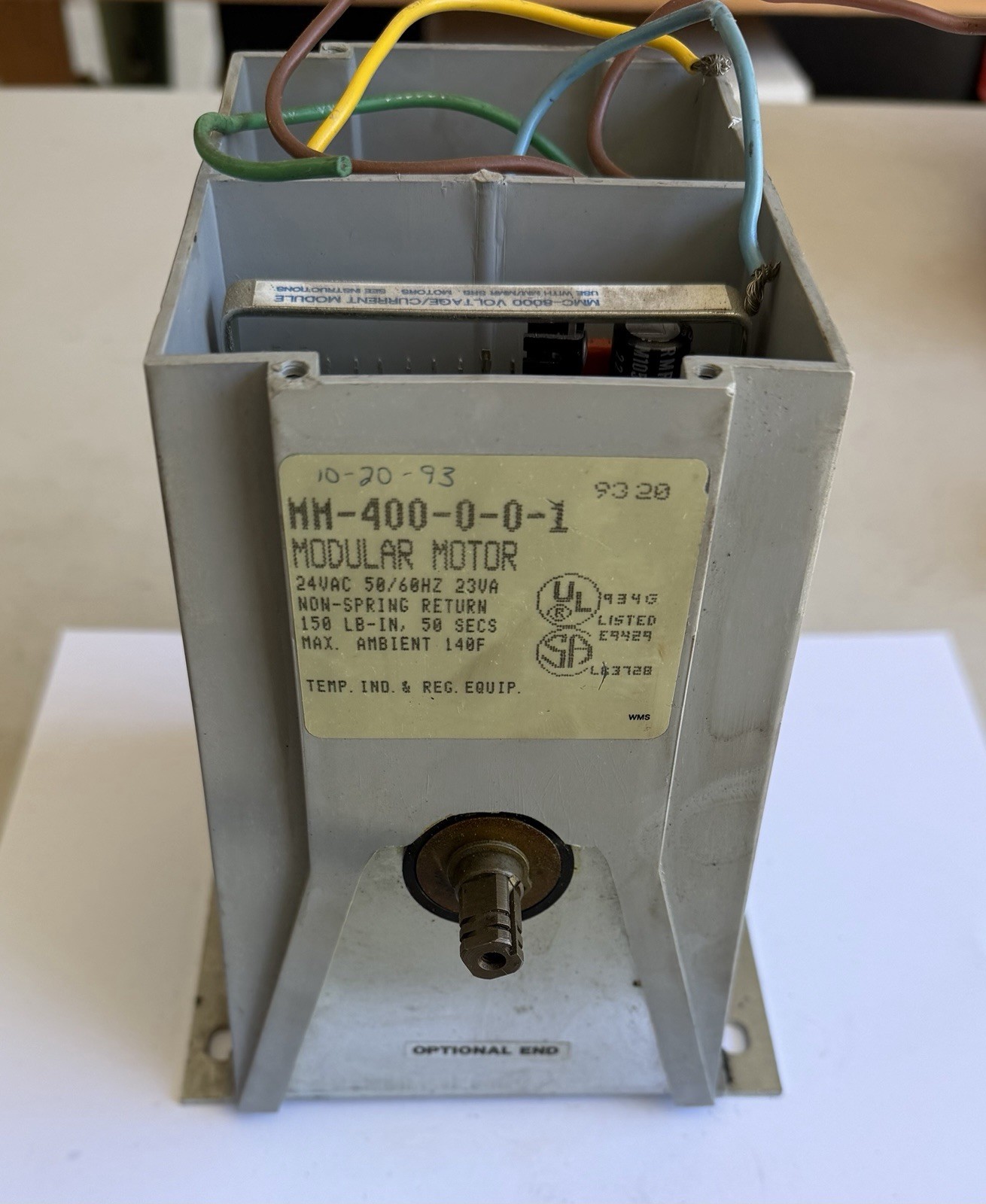 SIEBE Environmental controls MM-400-0-0-1 Modular Motor