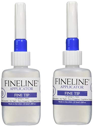 Fineline 20 Gauge Applicator Bottles 2 Pack
