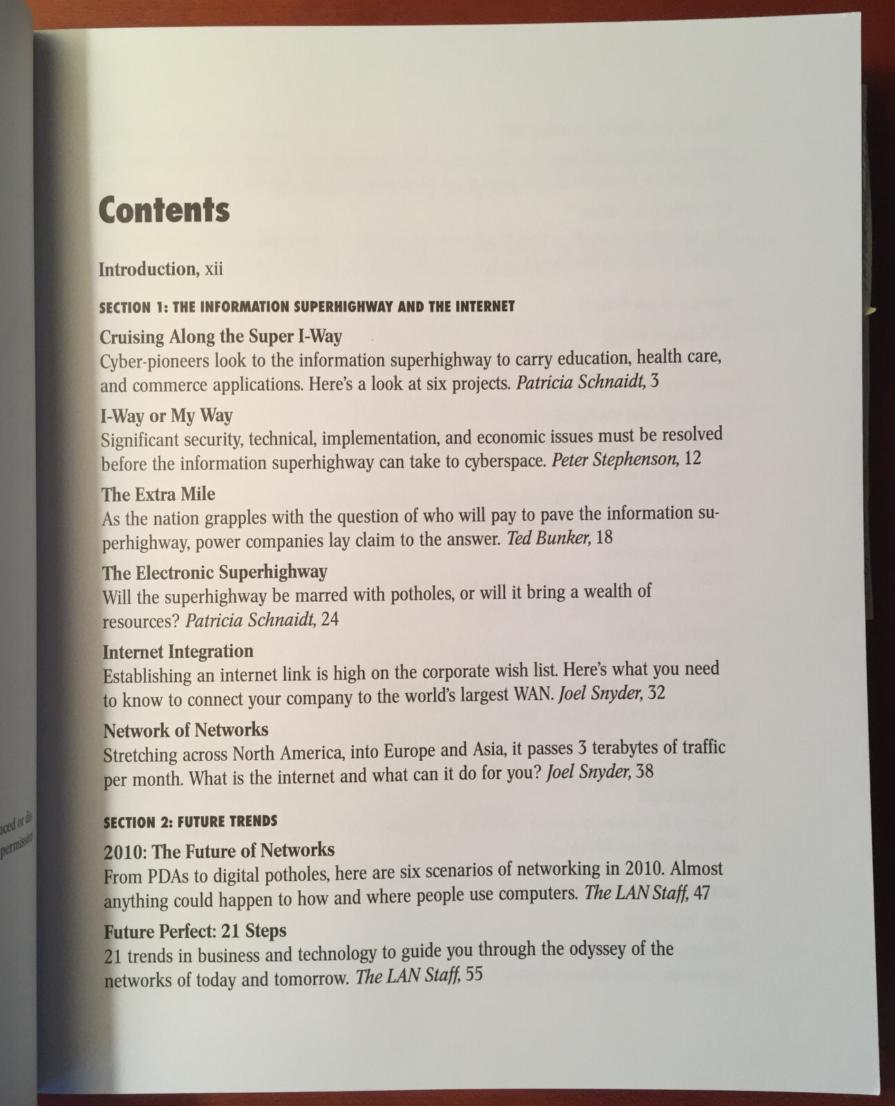 Book = Networks 2000 Internet Information Super Highway Multimedia = McMullen