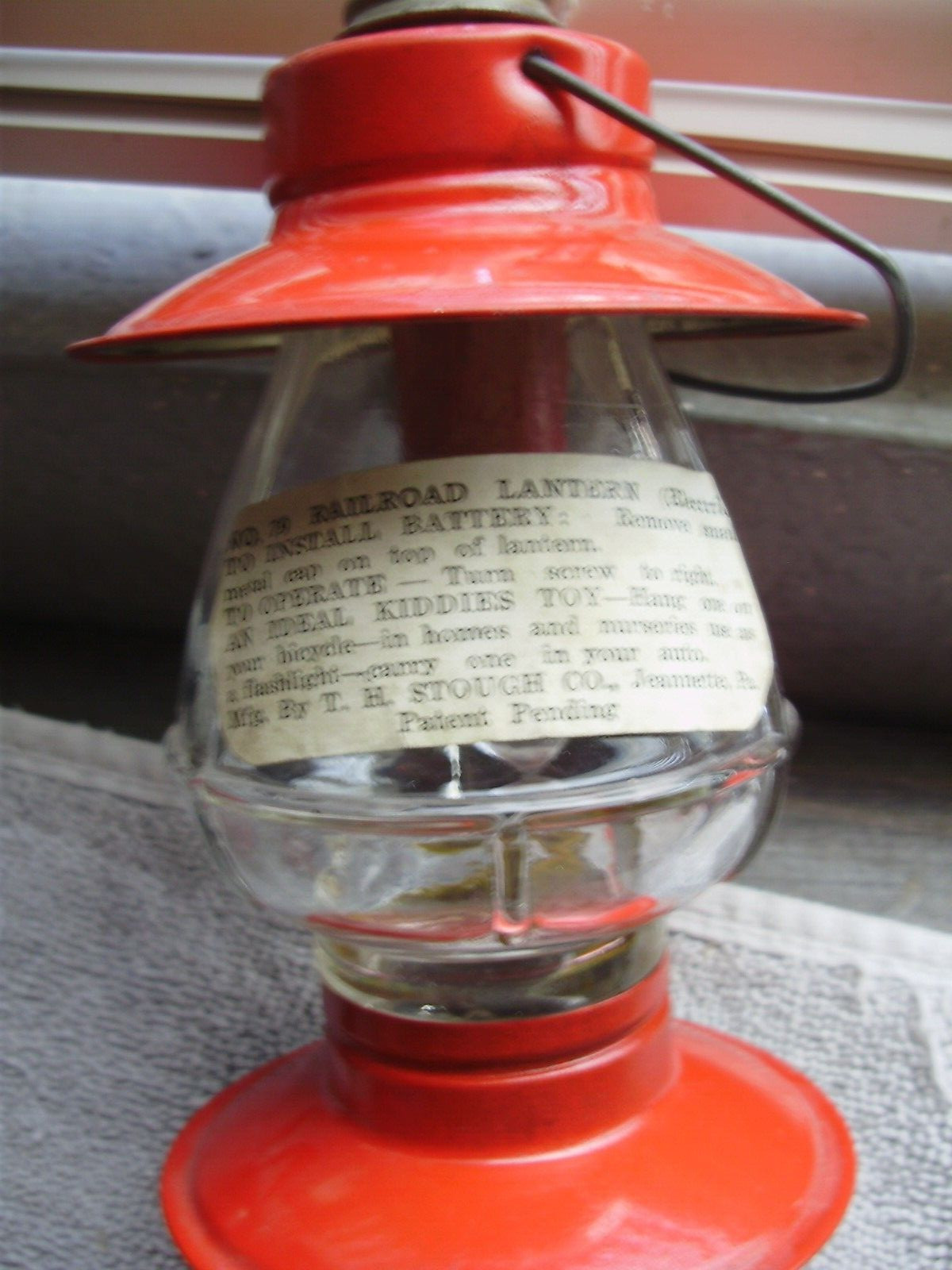 5" "STOUGH" BATTERY LANTERNS 2 EACH