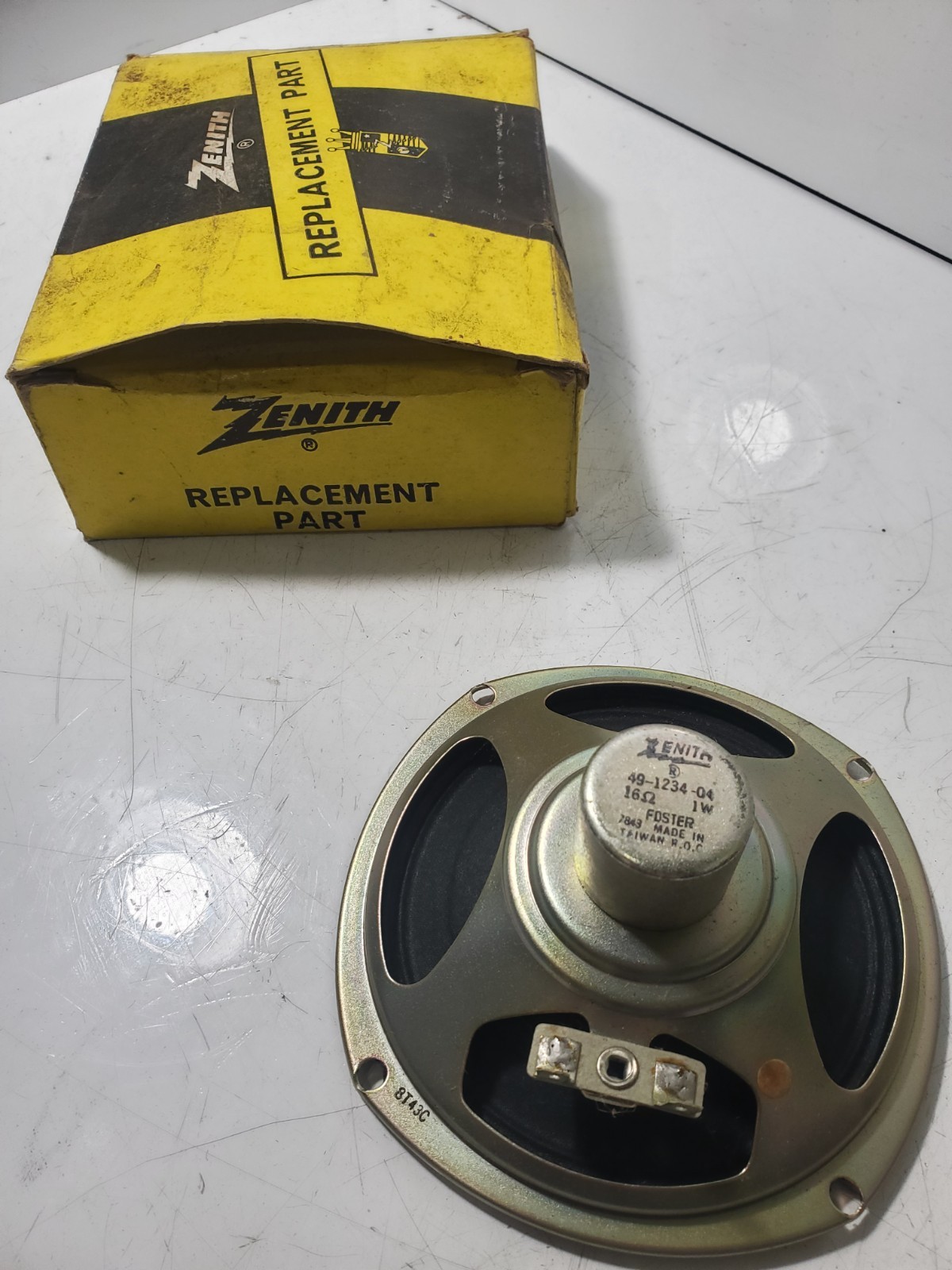 Zenith 49-1234-04 Speaker 16 OHMS NOS Untested
