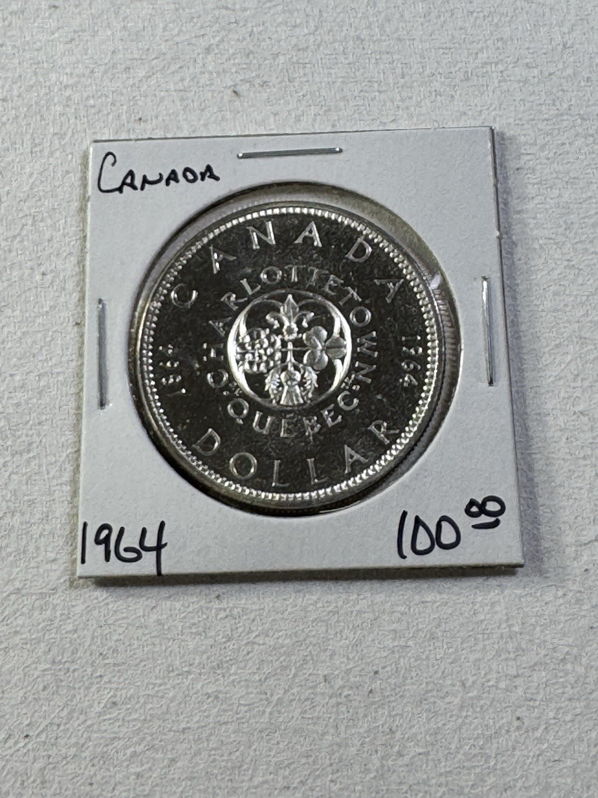 1964 Canada $1 Silver Coin Charlottetown