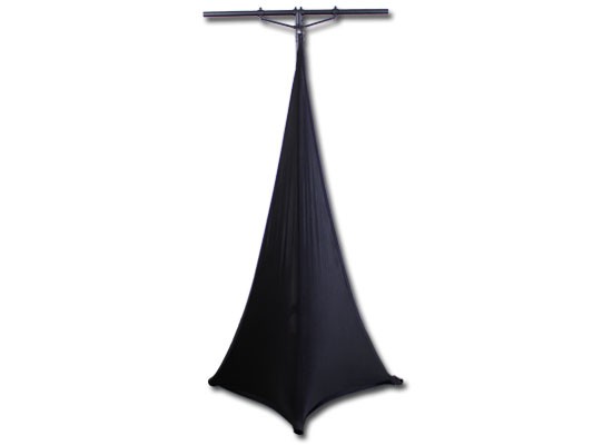 Odyssey Cases SWTP4-BLK Dual Triangular Section 62" X 104" Black Tripod Scrim