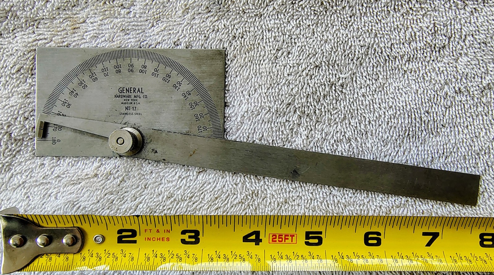 🗽GENERAL NO 17 PROTRACTOR MACHINIST/ TOOLMAKER