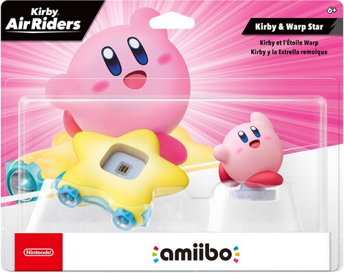 Toys to Life: Nintendo amiibo - Kirby Air Riders - Kirby & Warp Star [New ] U