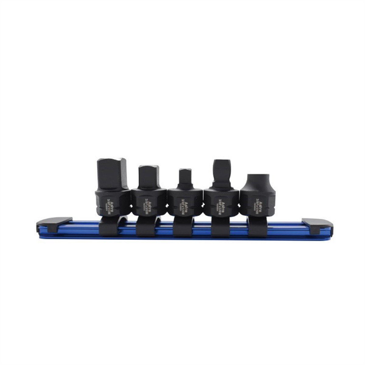 78305Astro Pneumatic 5 Piece 3/8 Inch Nano Drive Size Adapter Set