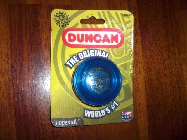 Vintage 1999 Duncan Yo Yo Blue Imperial Original Packaging Made in USA SEALED