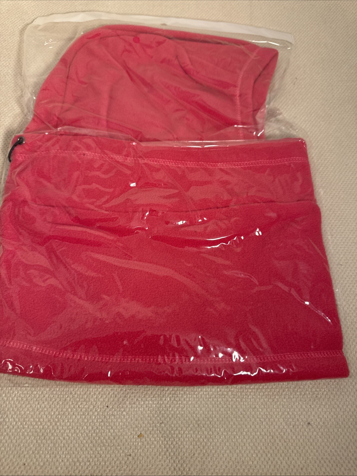 Pink Convertible Balaclava Cold Winter Weather Breathable Mask Unisex 6 In 1