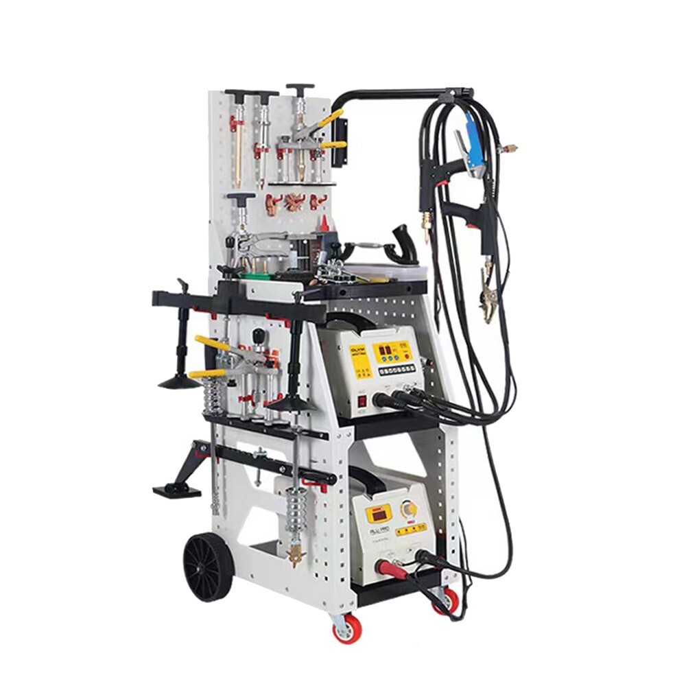 Aluminum+Steel Car Body Dent Pulling Machine 220V Car Auto Repair Machine