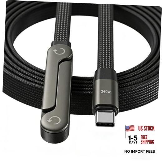 240W Invisible Stand Fast Charging Cable, 240W USB C to USB C 1Pcs ( C to C )