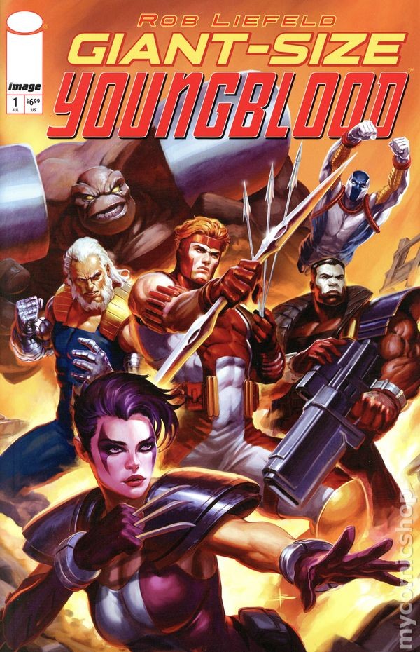 Giant Size Youngblood 1D 2026 Stock Image