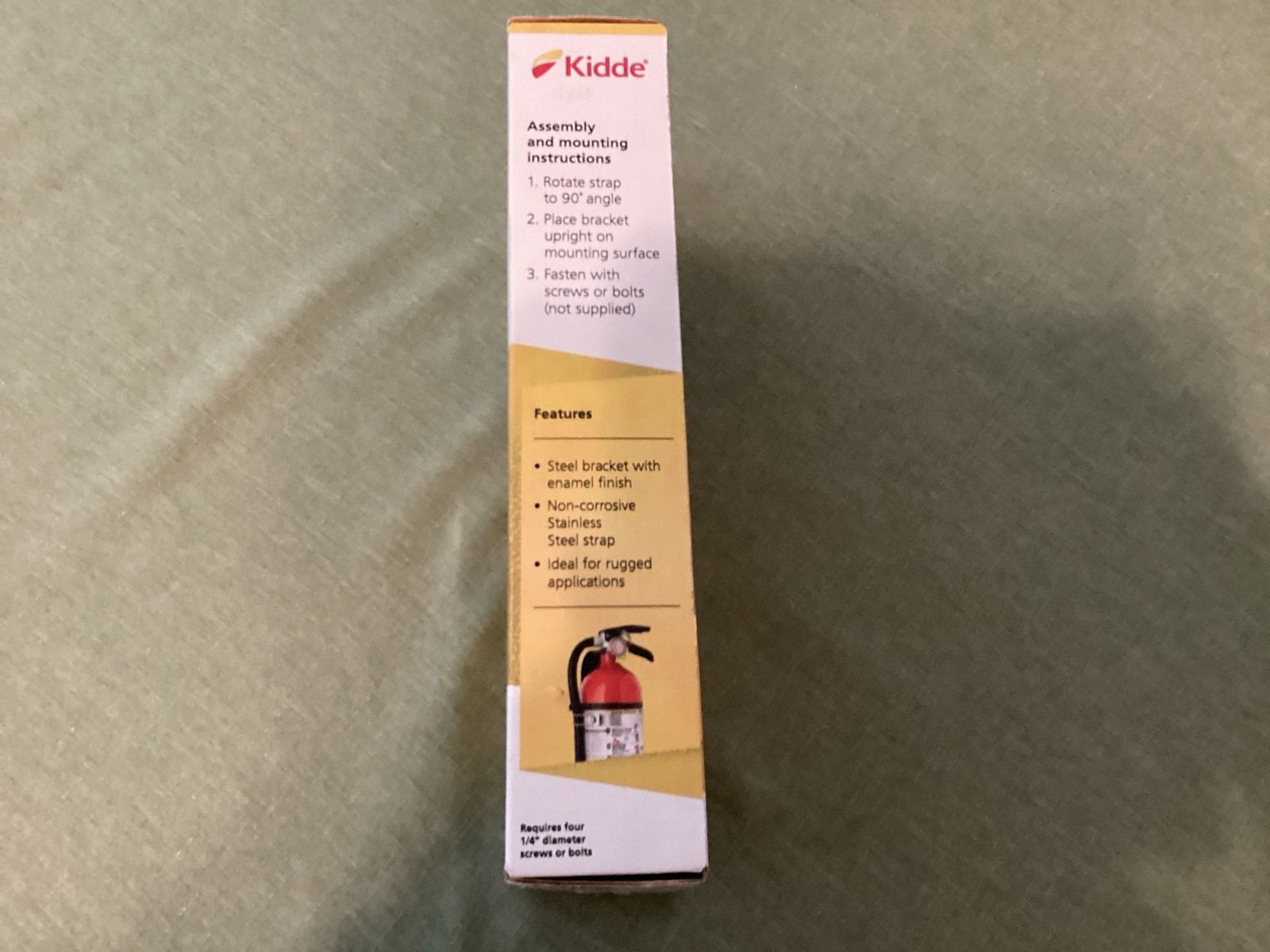 KIDDE Durable Steel Fire Extinguisher Bracket #466400 New In Box
