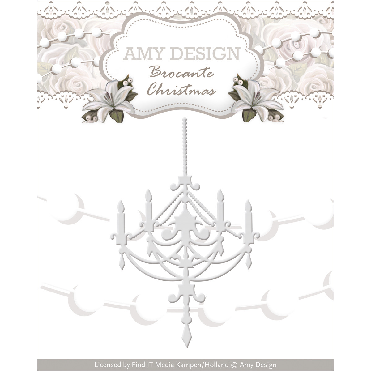 Chandelier Find It Trading Amy Design Brocante Die Cutting Die ADD10034 New