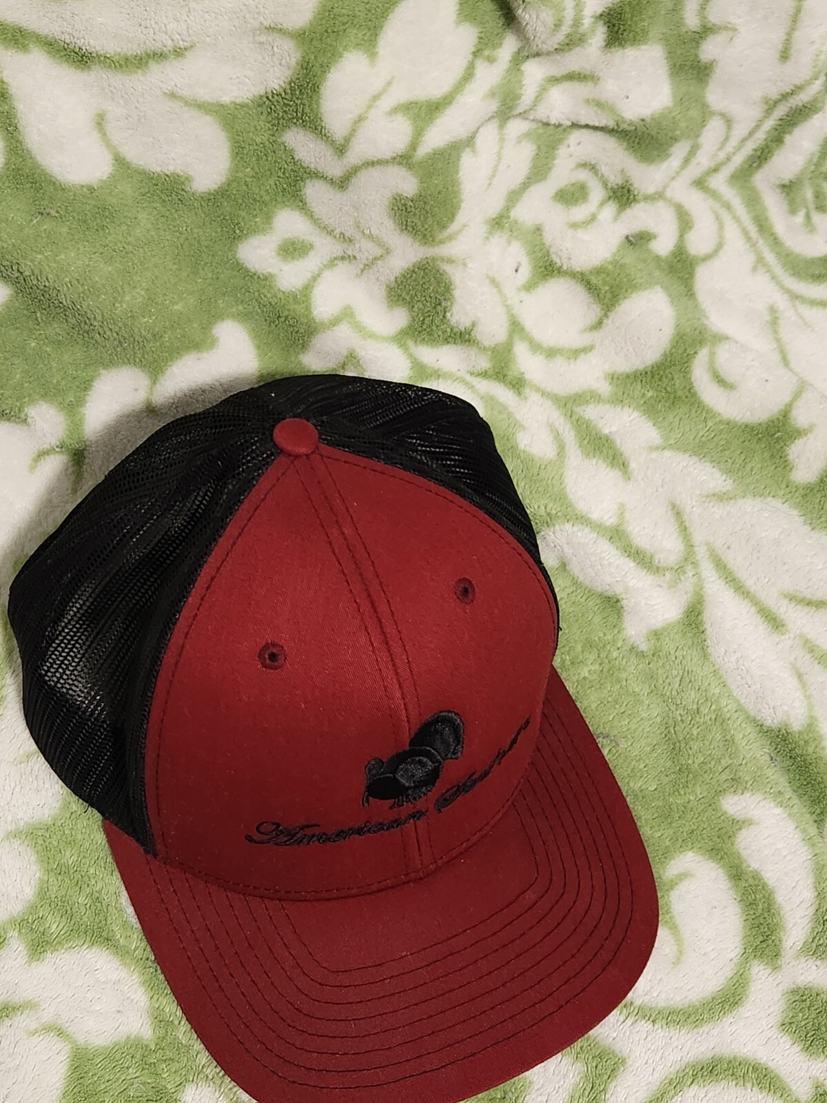 American Strutter Outfitters Turkey Mesh Trucker Hat Cap Snap-back vent sides