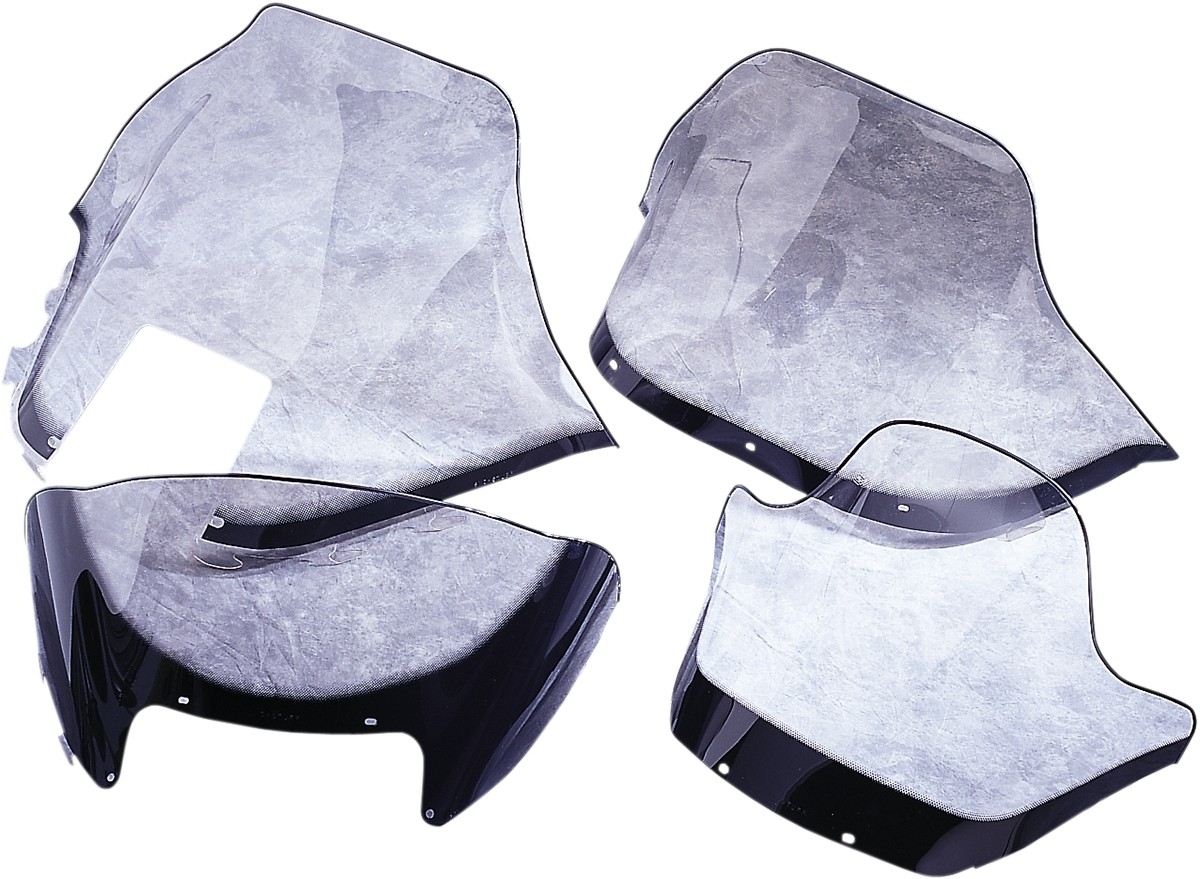 SNO Stuff Windshield Low - 12.5in. Smoke/Graphics 450-167-03