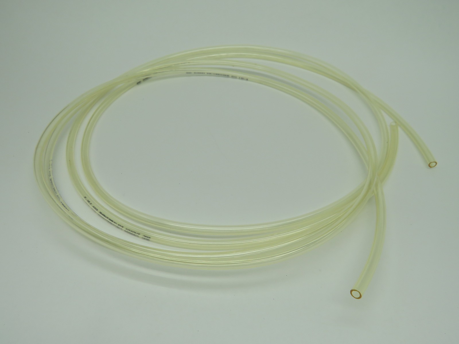 SMC TU0604Y2 Clear Yellow Tubing 6mm OD 4mm ID 2 Pieces 1.5m Length Each NOP
