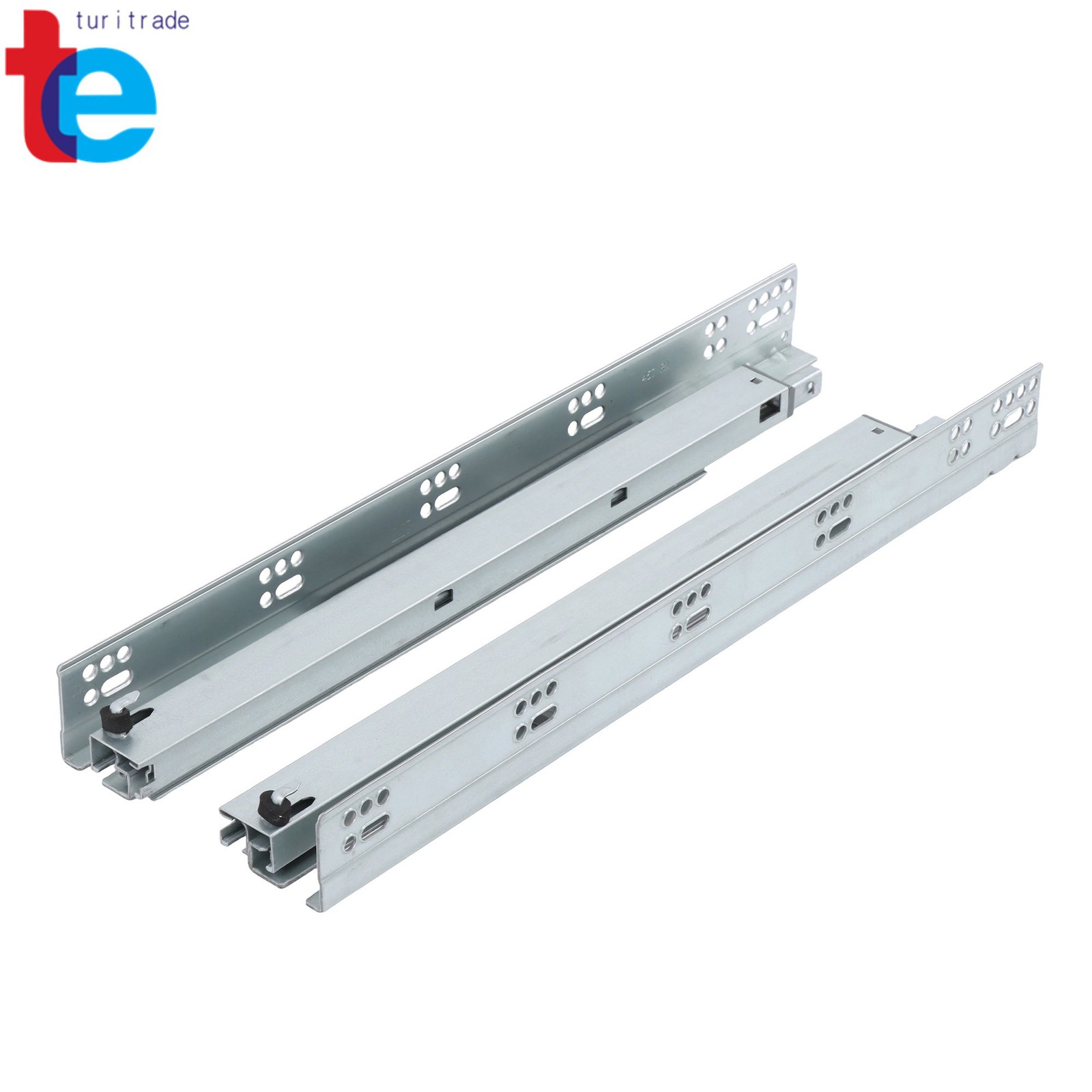 Full Extension Undermount Drawer Slides 18" 100LB Load Capacity