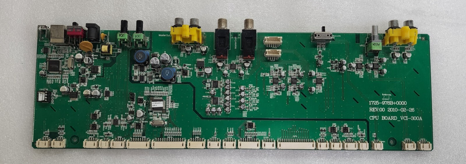 Vestax VCI-300 Replacement CPU Board #1725-978B+0000