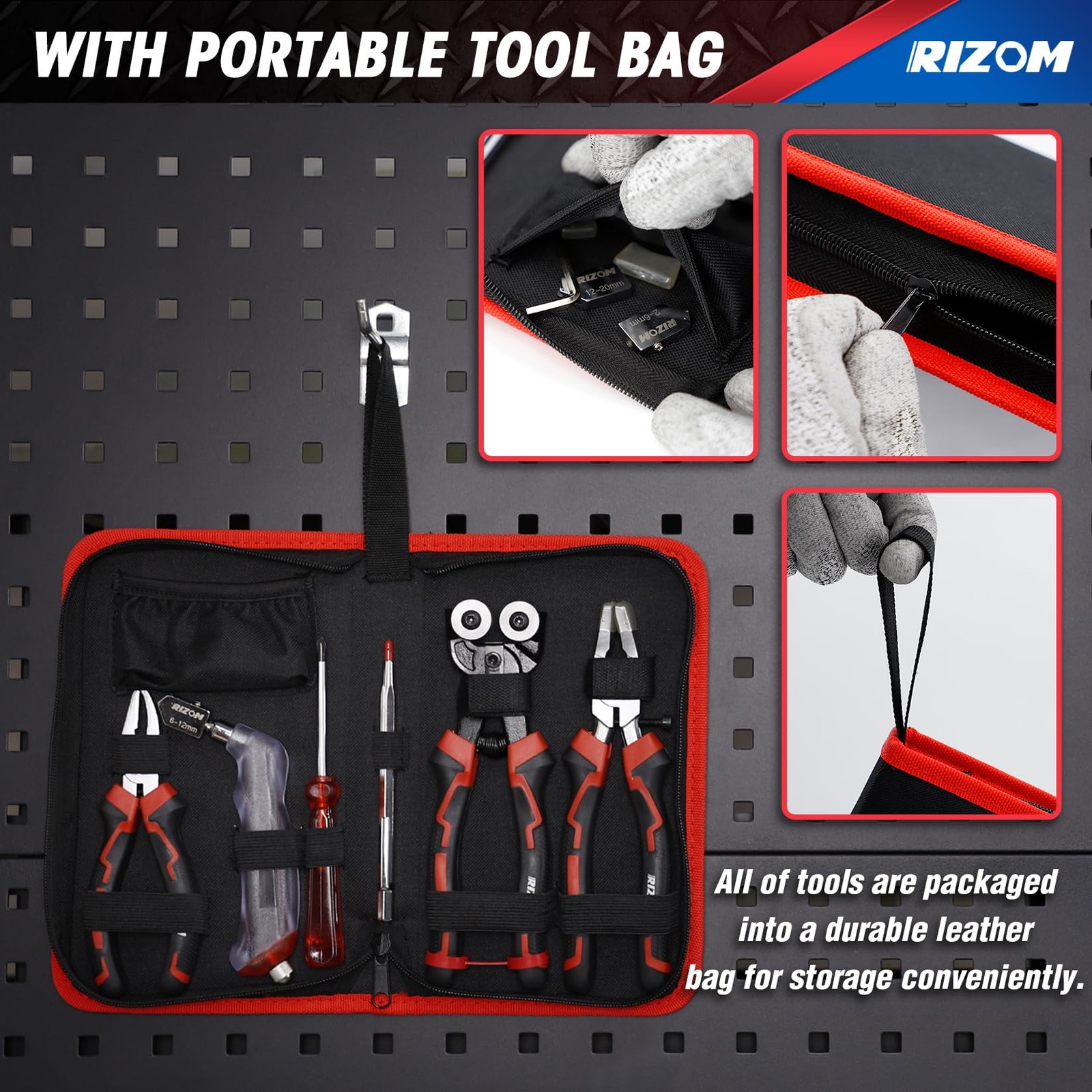 Complete Glass Cutting Tool Set - Cutter, Nippers, Running Pliers & Grozer