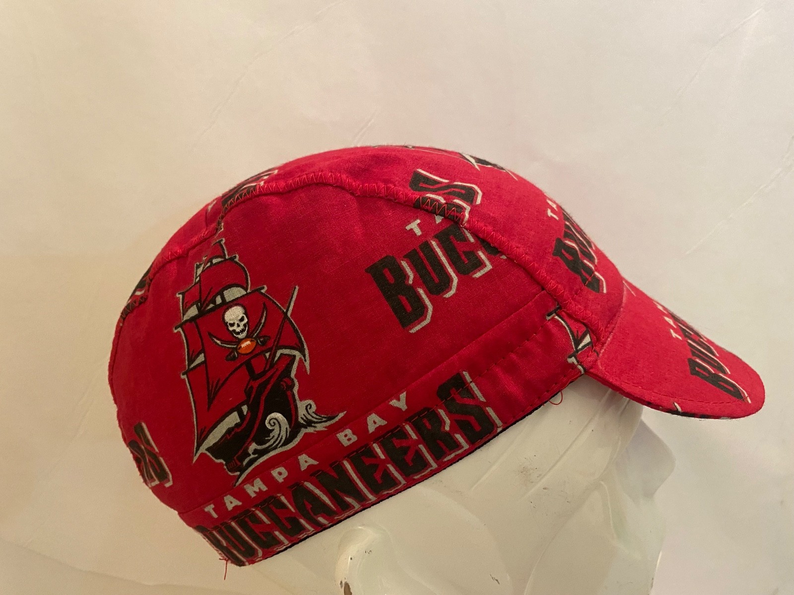 cycling cap Tampa Bay handmade in USA