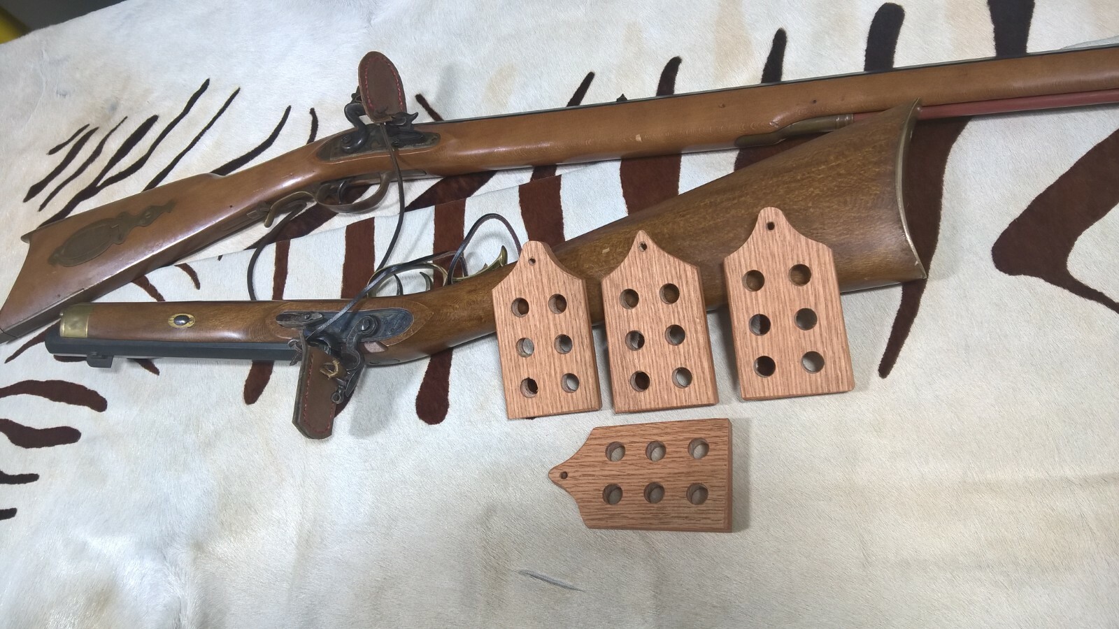Handmade Muzzleloader Round Ball Loading Block