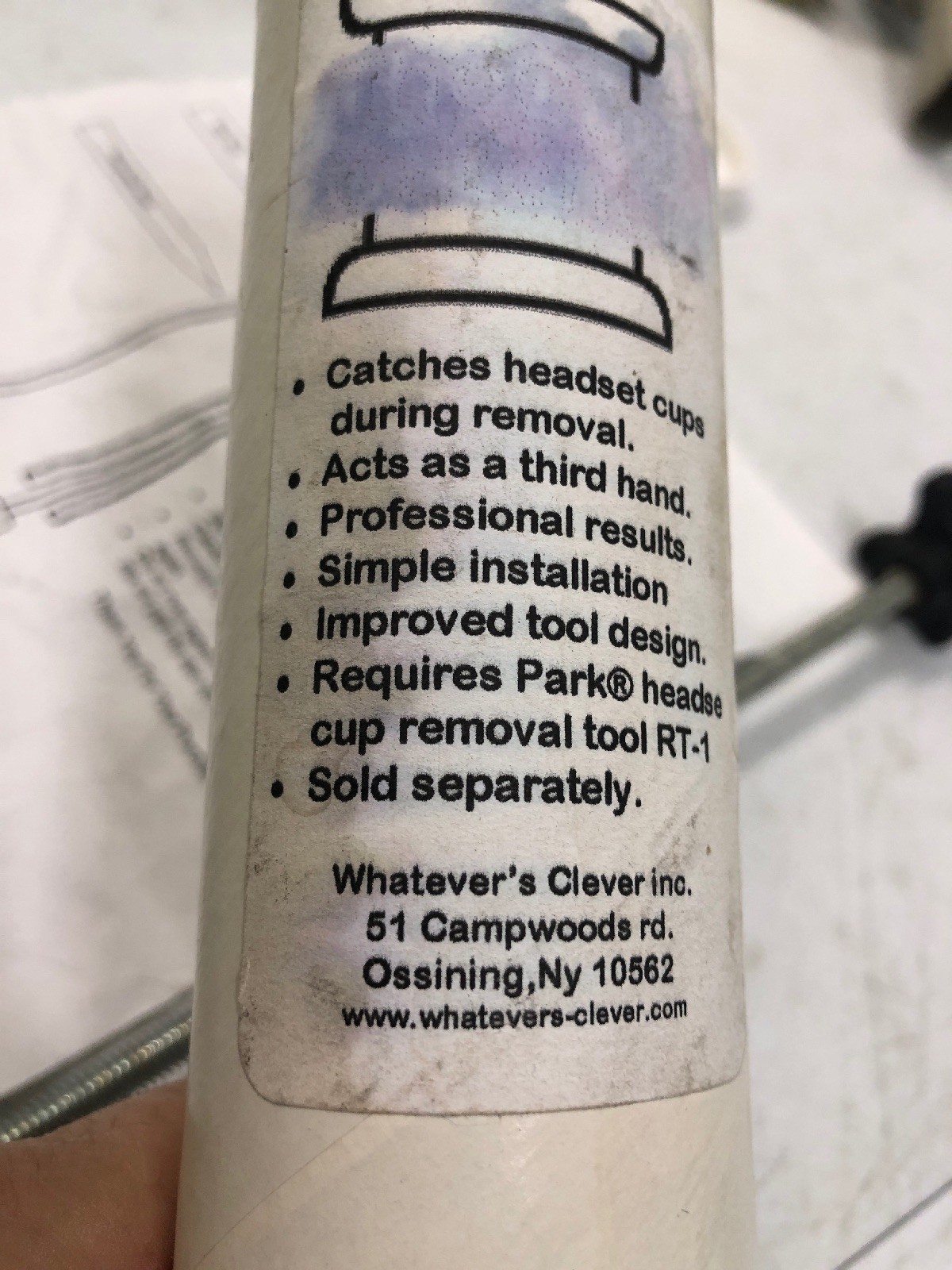 NEW Headset Cup Catcher, Requires Park RT-1 Cup Removal Tool