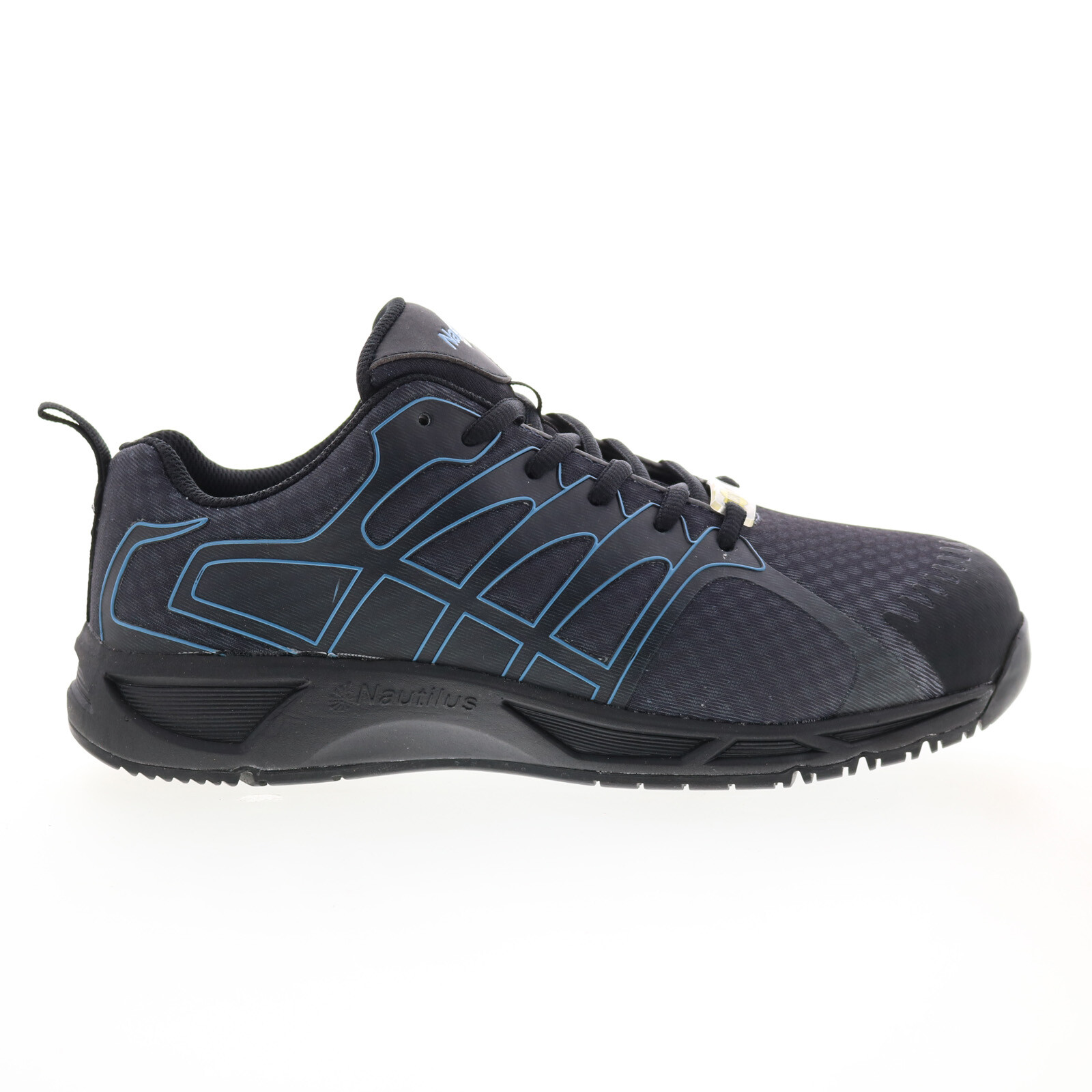 Nautilus Advanced ESD Soft Toe SD10 Mens Gray Wide Athletic Work Shoes