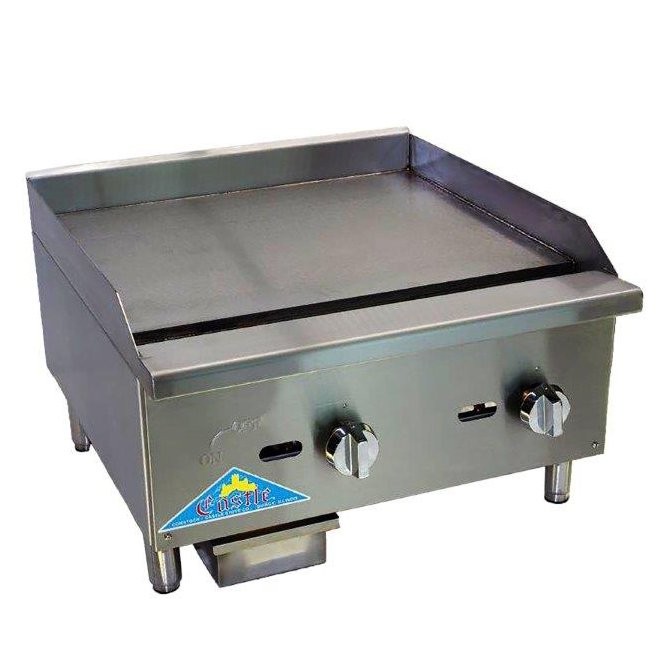 Comstock-Castle CCEGG48 48" Countertop Gas Griddle with Manual Controls, 3/4"...
