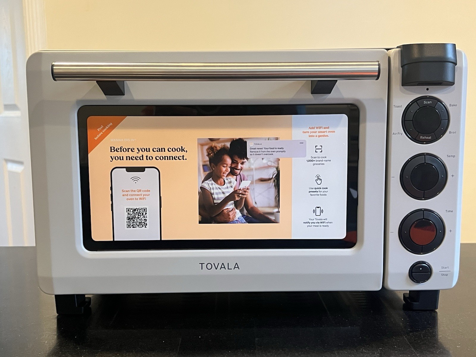 Tovala Smart Oven - WiFi Countertop Convection Oven Air Fry Toast Bake - NEW
