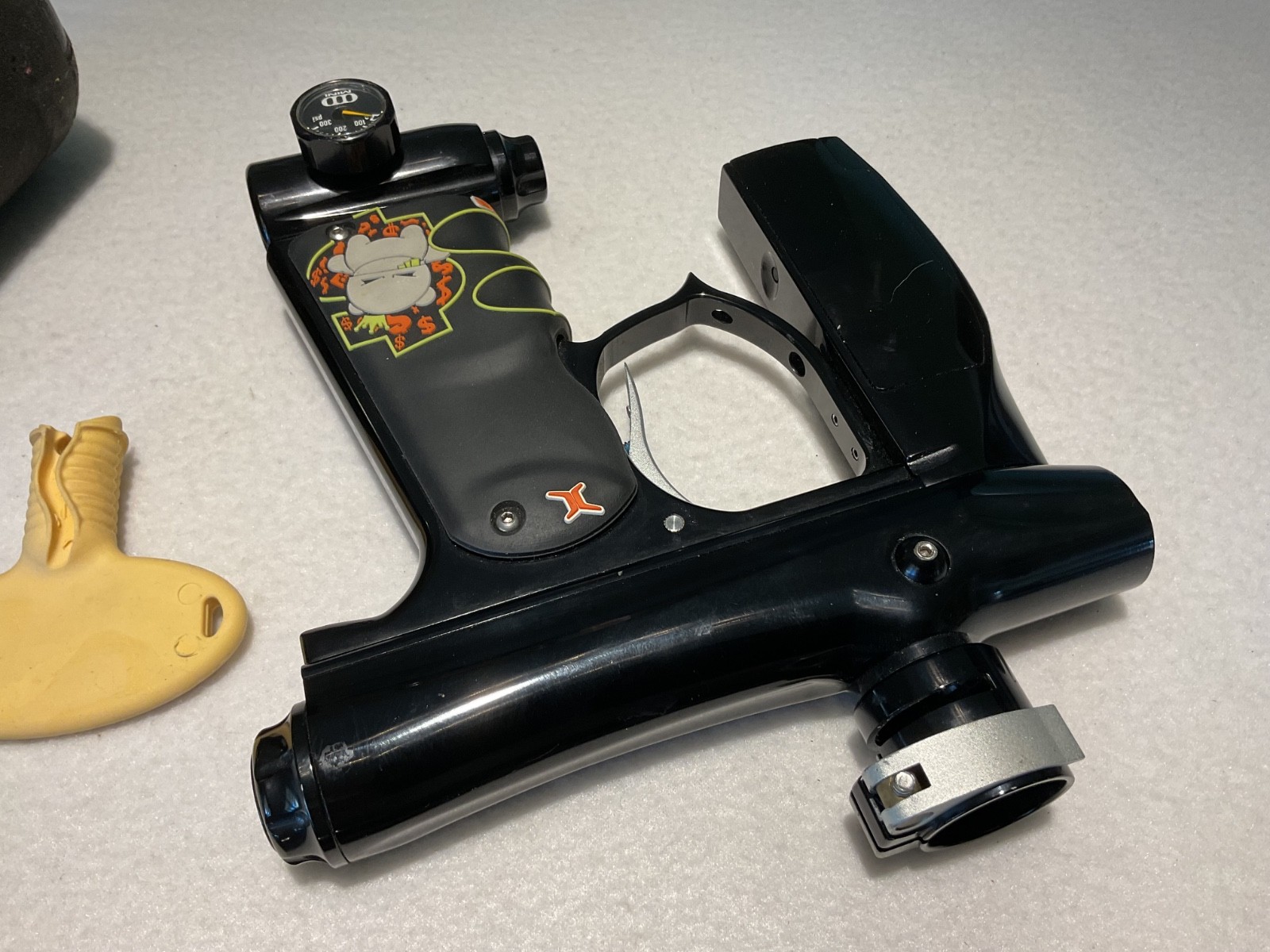 Empire Invert Mini Paintball Gun With Contract Killer Graphic Grip Untested