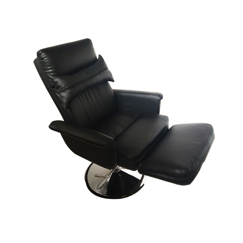 Black Air Pressure Facial Bed Spa Table Salon Chair 360 Degree Rotating Hydrauli