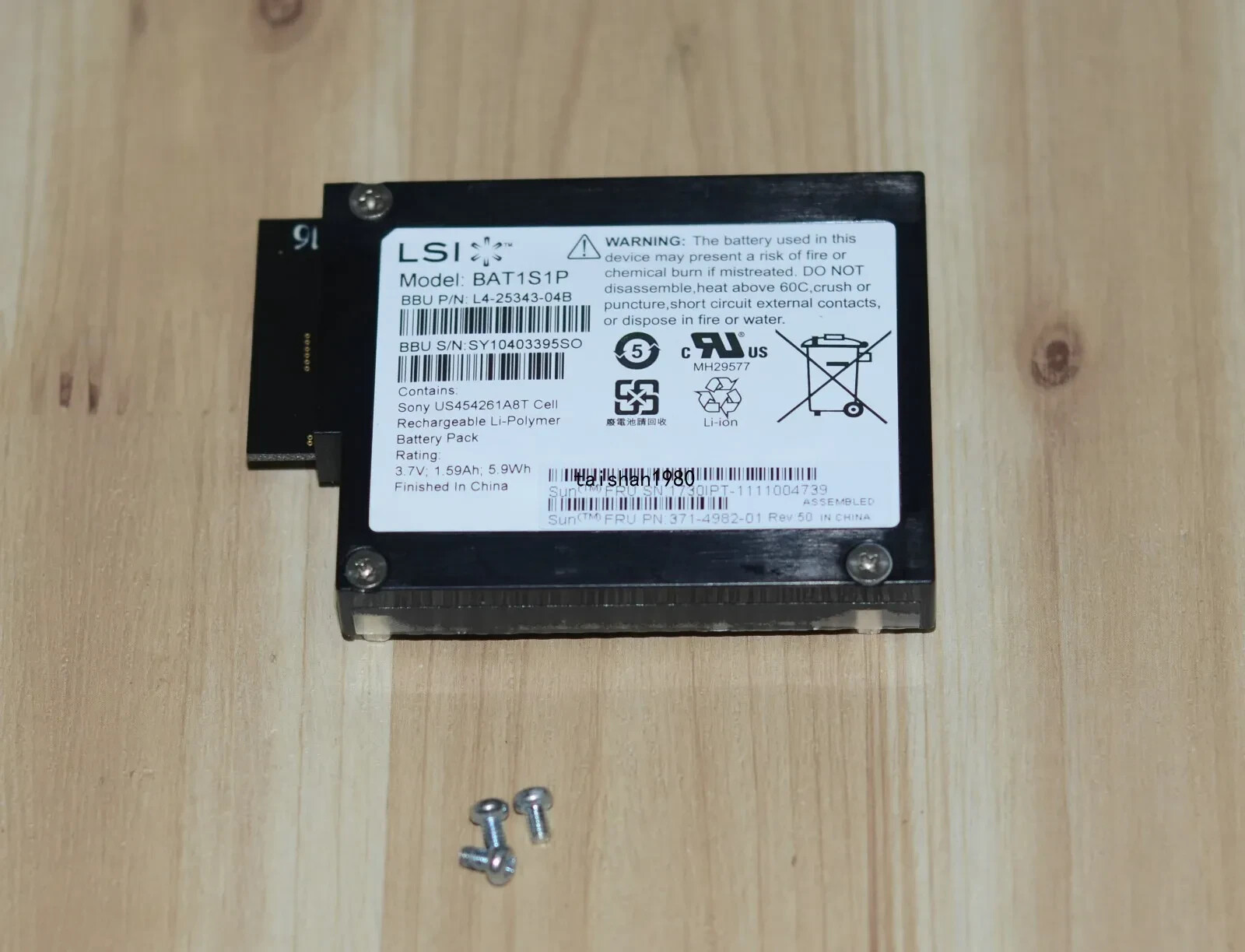 LSI MegaRAID Lsi BBU08 battery For LSI 9260 9261 9280 controller raid card