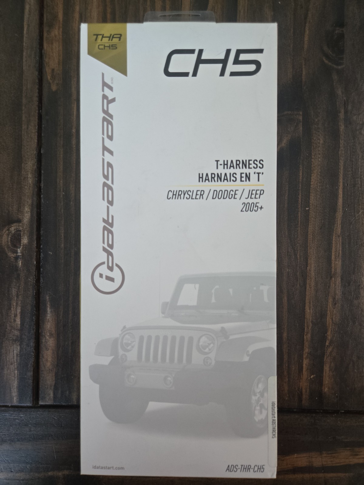 iDatastart ADS-THR-CH5 T-Harness for Select 2005+ Chrysler Dodge Jeep RAM NEW